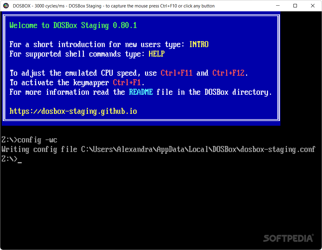 DOSBox Staging  0.83.0 For Windows - image 1